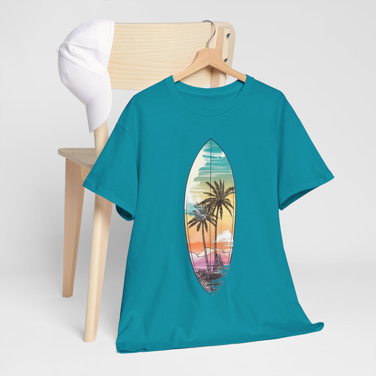 Surf Board (Unisex Cotton Shirt)