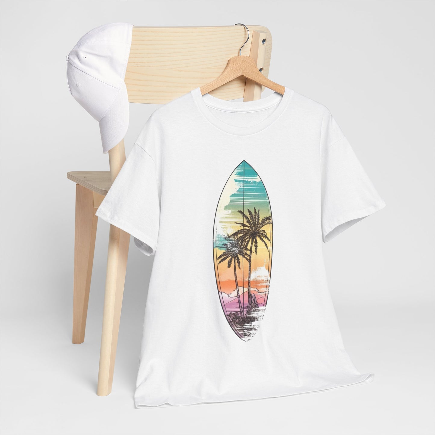 Surf Board (Unisex Cotton Shirt)