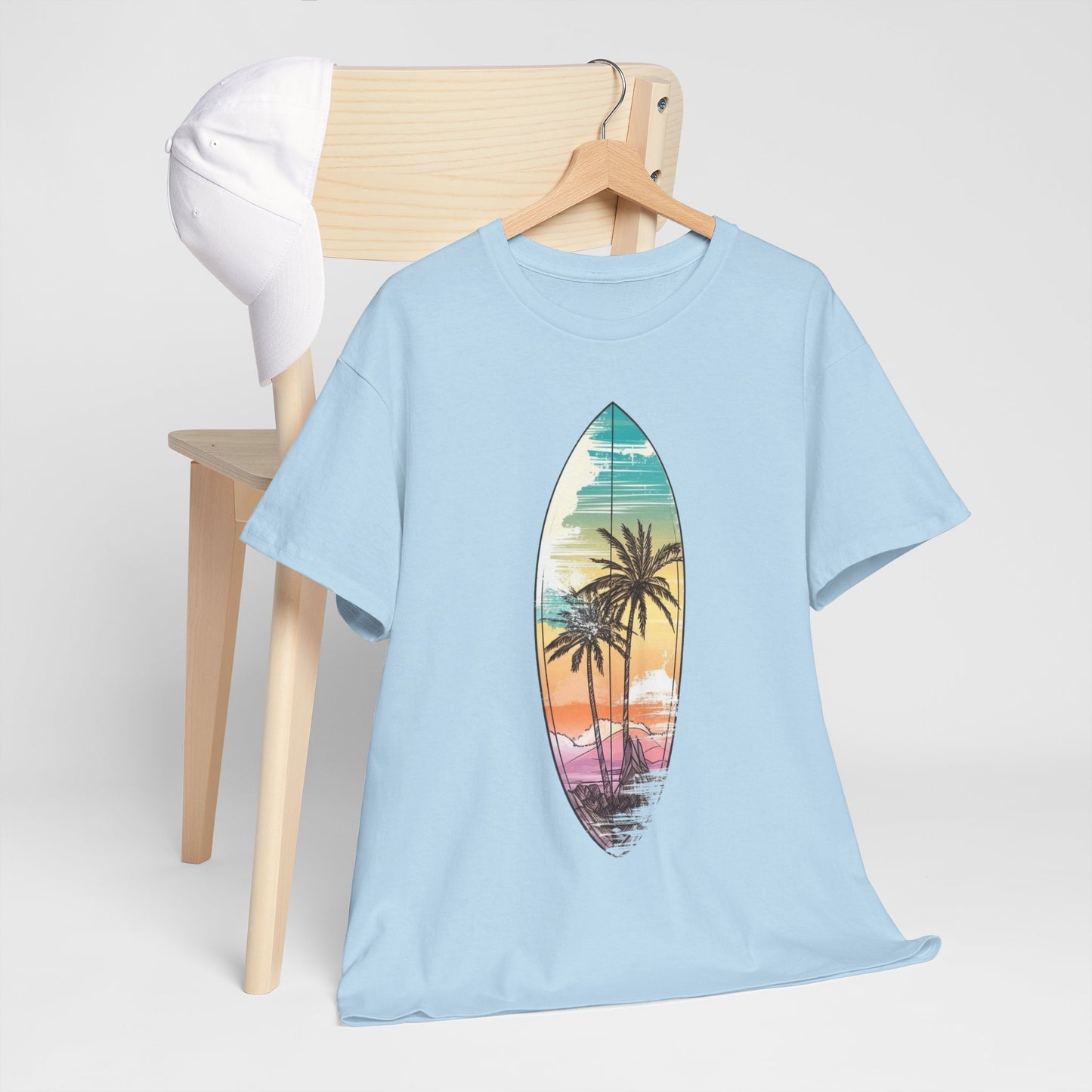 Surf Board (Unisex Cotton Shirt)